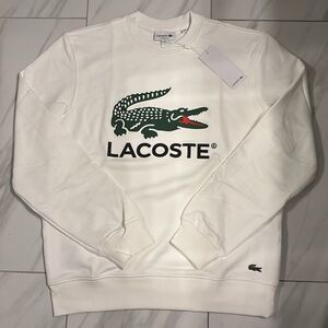 Men’s Lacoste Logo Pullover Sweatshirt